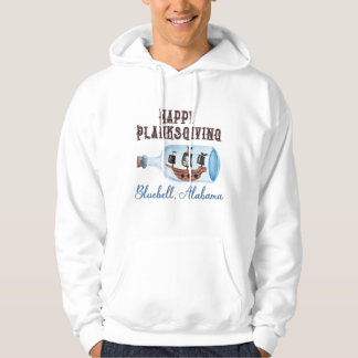Lycklig Planksgiving från Bluebell Alabama Hoodie