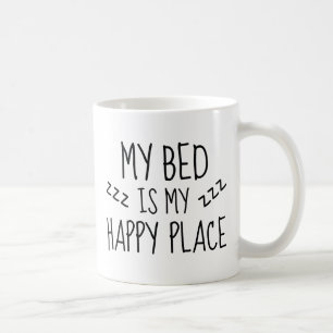 Lycklig plats kaffemugg