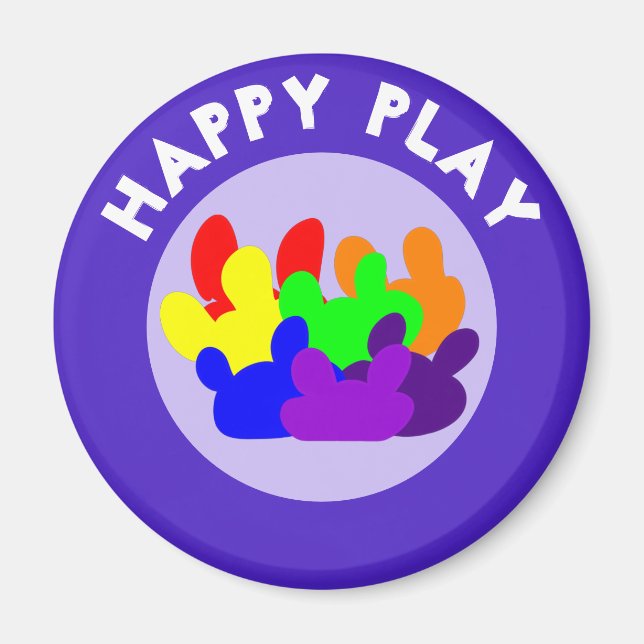 LYCKLIG PLAY MAGNET (Framsidan)
