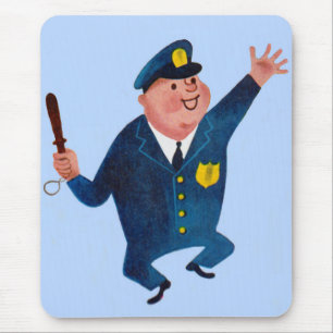 lycklig polis musmatta