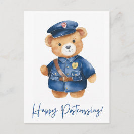 Lycklig Postcross Vykort