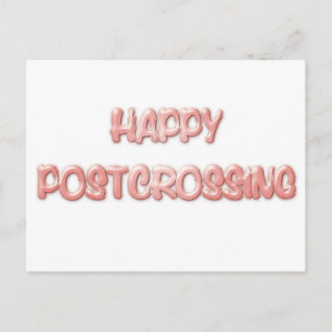 LYCKLIG POSTCROSSING VYKORT