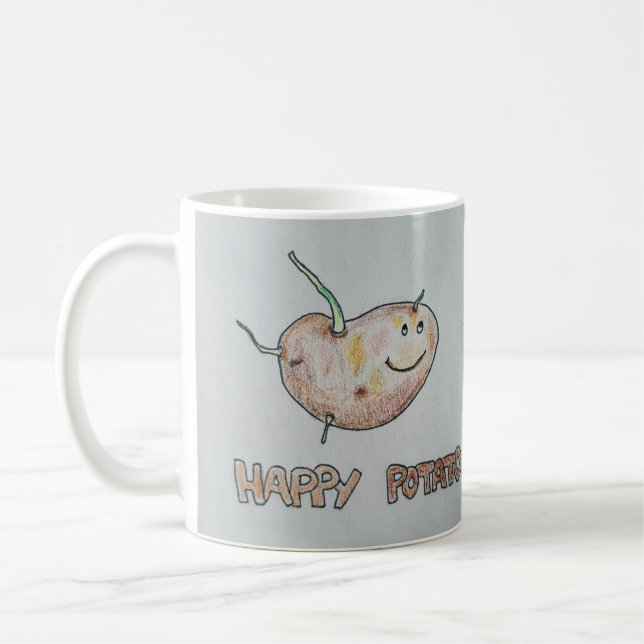 Lycklig Potato Mugg (Vänster)