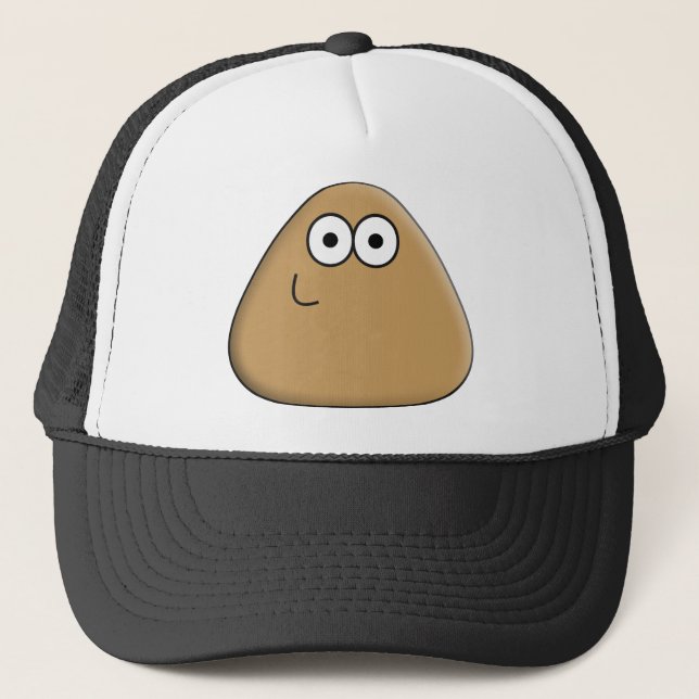 Lycklig Pou - Hat Keps (Framsida)