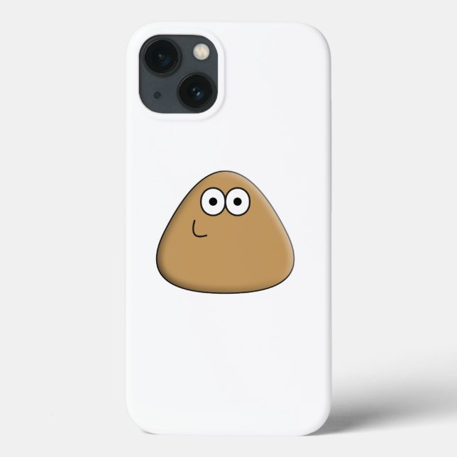 Lycklig Pou - iPhone 13 Fodral (Baksida)