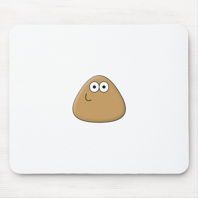 Lycklig Pou - Mousepad Musmatta (Framsidan)