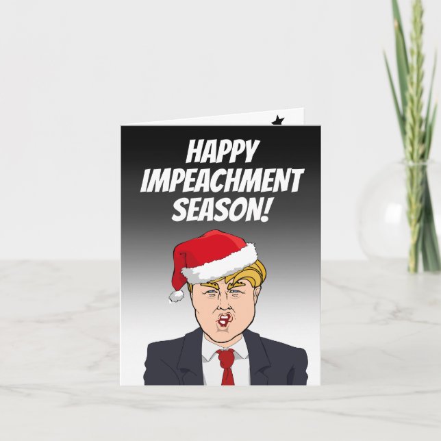 Lycklig preachment Season från Donald Trump Kort (Framsida)