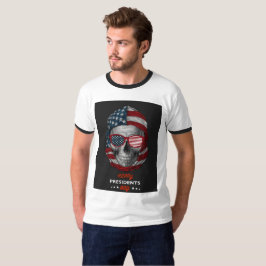 Lycklig president t shirt