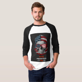 Lycklig president t shirt