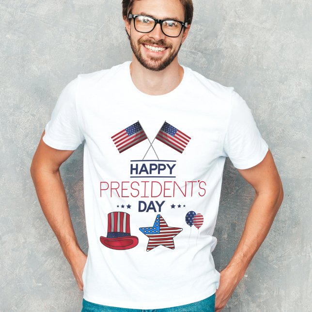 Lycklig president t shirt (Skapare uppladdad)