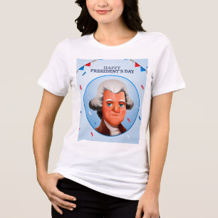 Lycklig president T-Shirt Design