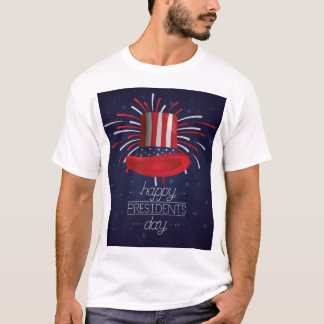 Lycklig president T-Shirt Design