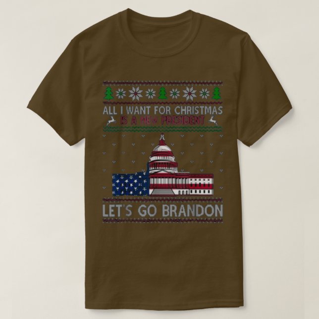 lycklig presidentdag t shirt (Design framsida)