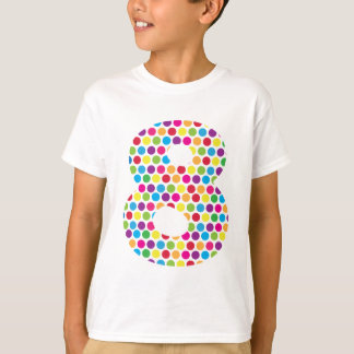 Lycklig pricker -8 t shirt