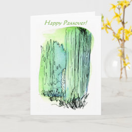 Lycklig Psover Chag Pesach Someach Kort