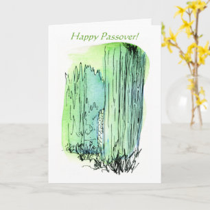 Lycklig Psover Chag Pesach Someach Kort