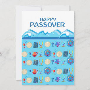 Lycklig Psover Vår Pesach Seder Julkort