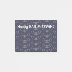 Lycklig Pub Mitzvah! Post-it Block