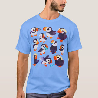 Lycklig puffin t shirt