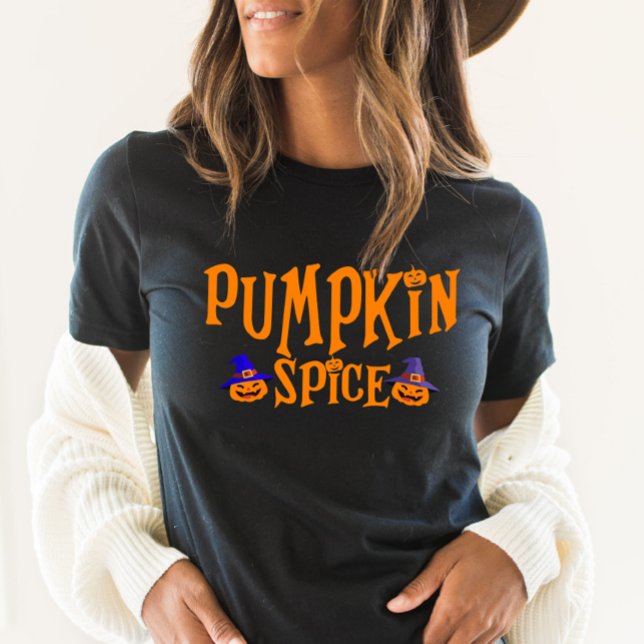 Lycklig Pumpkin Spice Fall T Shirt (Skapare uppladdad)