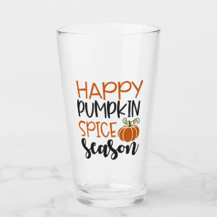 Lycklig Pumpkin Spice Season - hösten Glaskopp