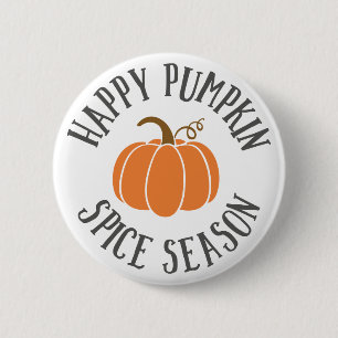 Lycklig Pumpkin Spice Season Knapp