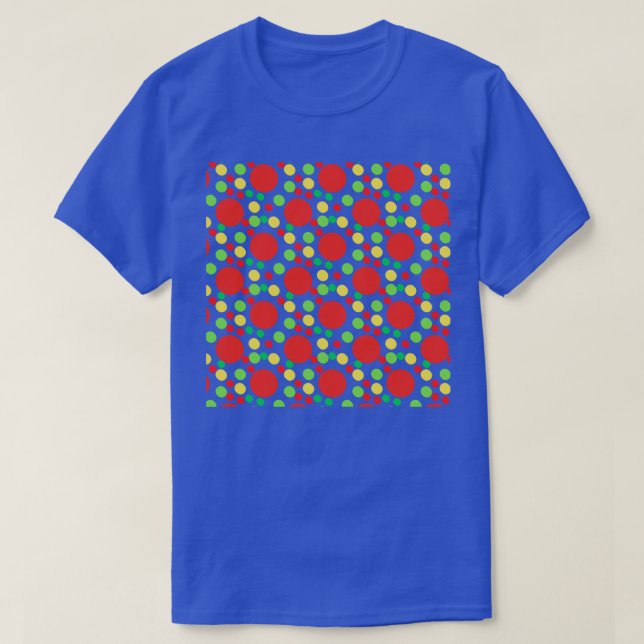 lycklig, punktdag t shirt (Design framsida)