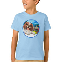 Lycklig Puppy Kids T-Shirt
