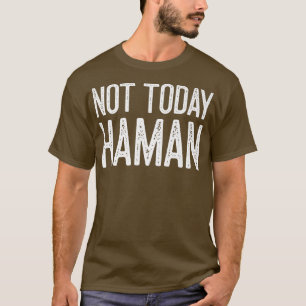 Lycklig Purim Costume Idea Haman Jewish Ho T Shirt