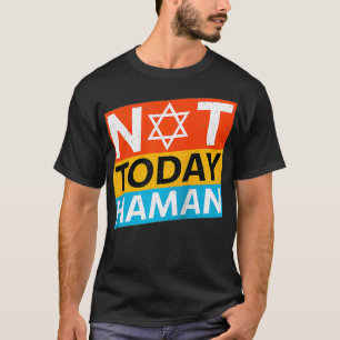 Lycklig Purim Costume Idea Haman Jewish Ho T Shirt