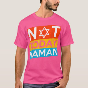 Lycklig Purim Costume Idea Haman Jewish Ho T Shirt