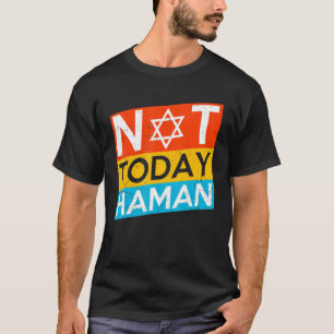 Lycklig Purim Costume Idea Haman Jewish Ho T Shirt