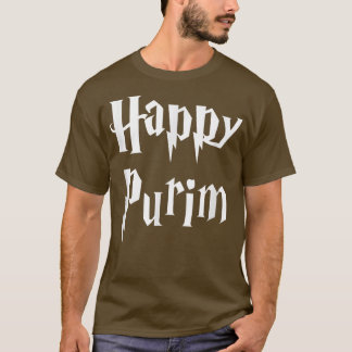 Lycklig purim Costume Jewish Halloween Queen Esthe T Shirt