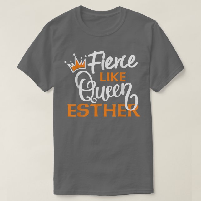 Lycklig Purim Design Idea Queen Esther Hebrew Jewi T Shirt (Design framsida)