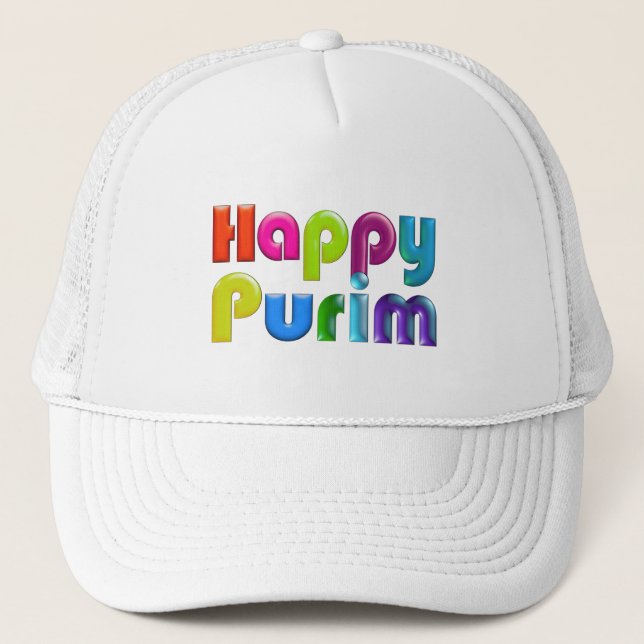 LYCKLIG PURIM-funkytruckerkeps Truckerkeps (Framsida)