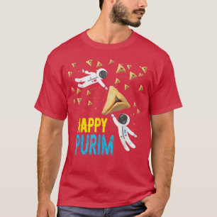 Lycklig Purim Jewish Funny Hamantaschen Gift Purim T Shirt