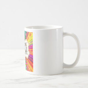 lycklig purim kaffemugg