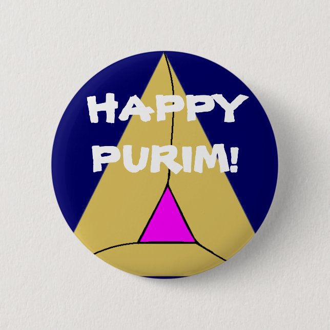 LYCKLIG PURIM! Knäppas Knapp (Framsida)