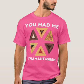 Lycklig Purim Party Costume Jewish Du hade mig på T Shirt