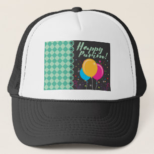 lycklig purim truckerkeps