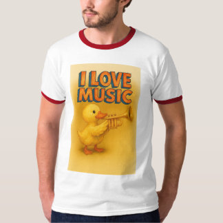 Lycklig Quack Melody T Shirt