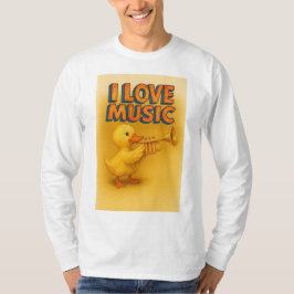 Lycklig Quack Melody T Shirt