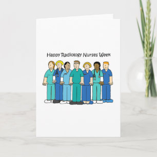 Lycklig Radiology Nurses Week Kort