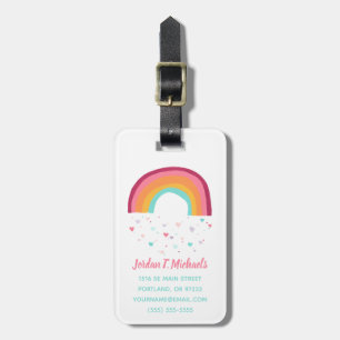 Lycklig Rainbow Magic Bagagebricka