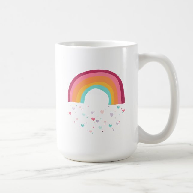 Lycklig Rainbow Magic Kaffemugg (Höger)