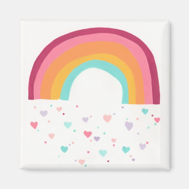 Lycklig Rainbow Magic Magnet (Framsidan)