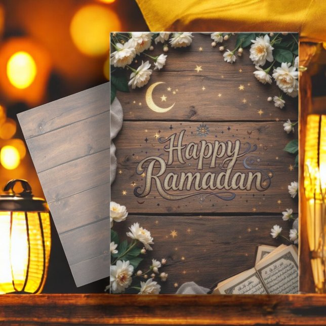 Lycklig Ramadan Julkort (Skapare uppladdad)