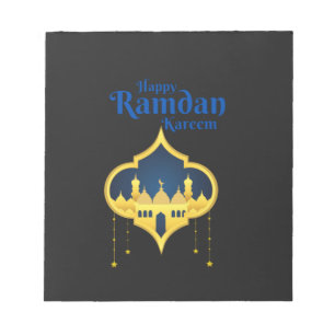 Lycklig Ramadan Kareem 2022 Anteckningsblock