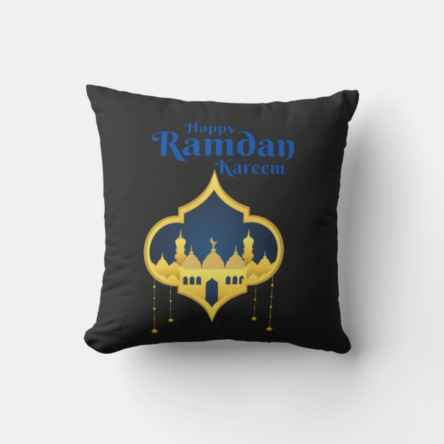 Lycklig Ramadan Kareem 2022 Kudde (Framsida)