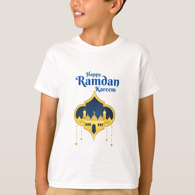 Lycklig Ramadan Kareem 2022 T Shirt (Framsida)